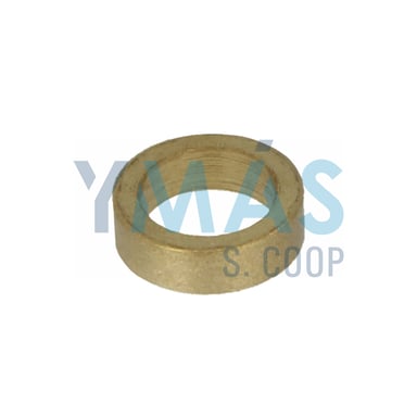 ARANDELA PERNIO LATON MATE 11MM 10 UNIDADES