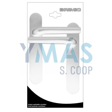 JUEGO ANILLA ACERO INOX FORMAL BLANCO