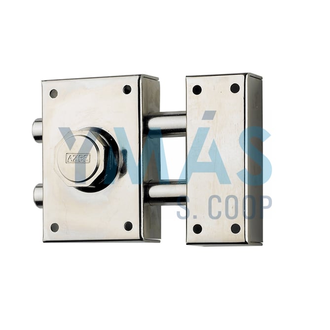 CERROJO AZBE NIQUELADO 16 HN