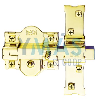 CERROJO FAC DORADO 301-RP-80