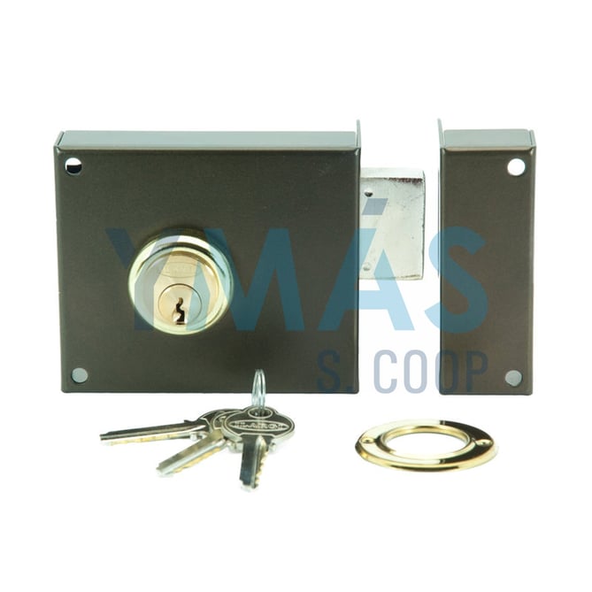 CERRADURA ILARGI SOBREPONER 124A 80MM HE DERECHA