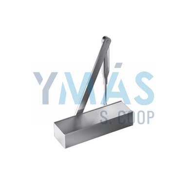 CIERRAPUERTAS SIN RETENEDOR TS71 PLATA