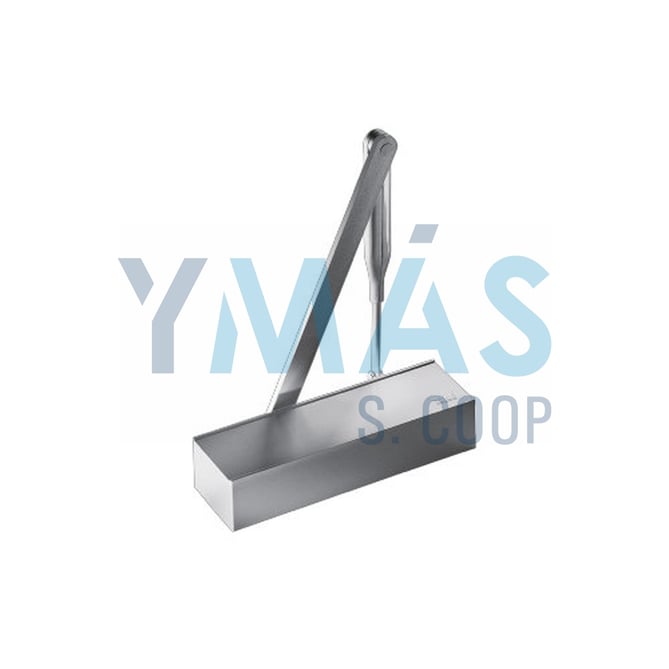 CIERRAPUERTAS SIN RETENEDOR TS71 PLATA