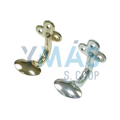 COLGADOR 2 75X46MM BLANCO EPOXY
