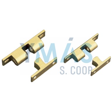 GOLPETE 50X9MM LATON MATE 2 UNIDADES