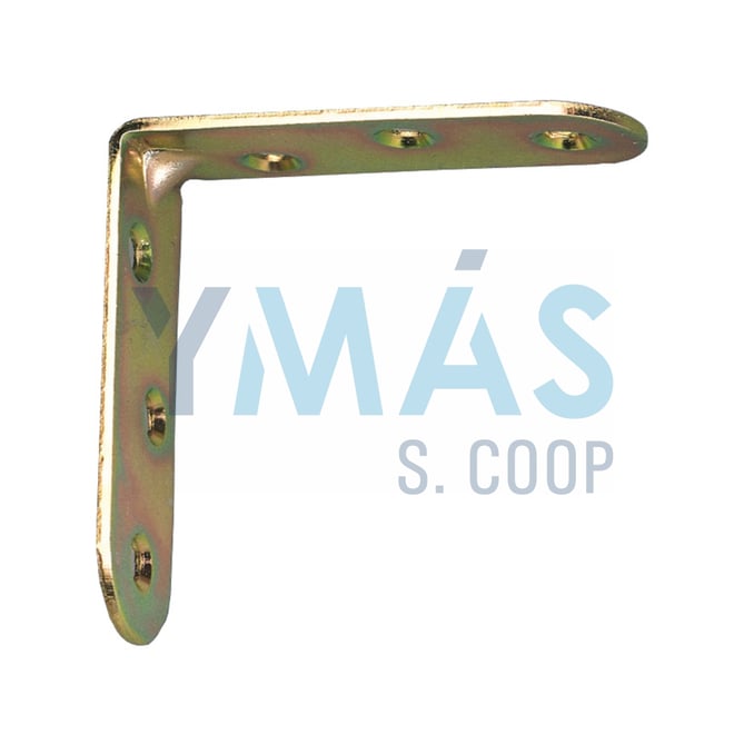 ESCUADRA DE REFUERZO 60X60MM ACERO BICROMATADO