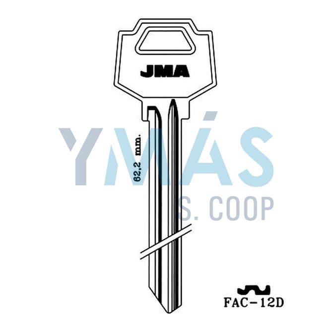 LLAVE FAC-12D