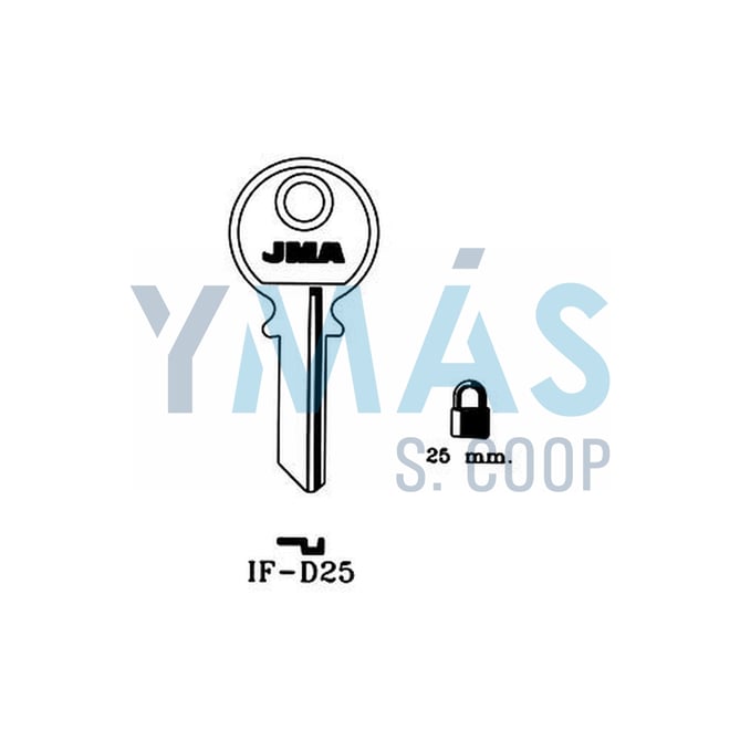 LLAVE ALTUNA IF-D 25 B