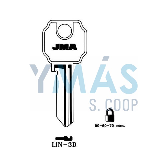 LLAVE ALTUNA LIN-3 D A
