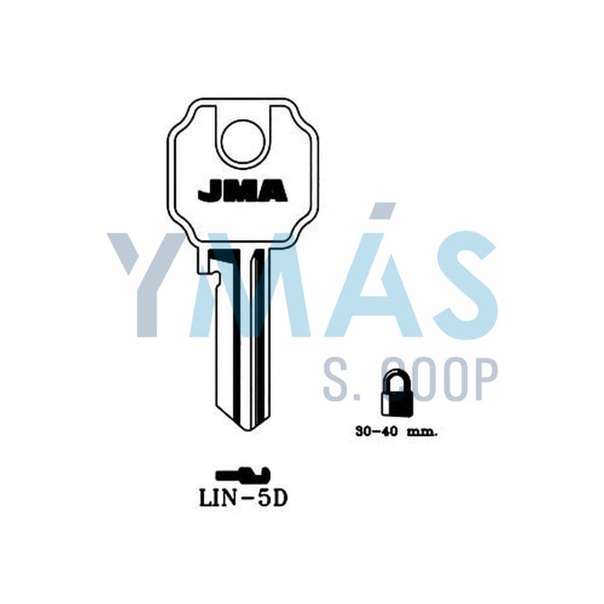 LLAVE ALTUNA LIN-5 D B
