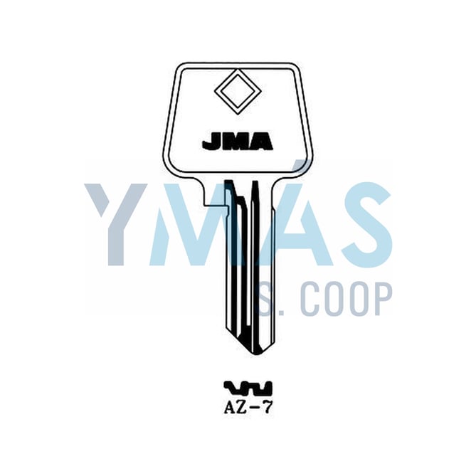 LLAVE ALTUNA SEGURIDAD AZ-7 ALPACA