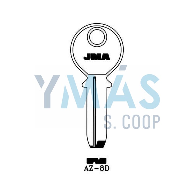 LLAVE ALTUNA SEGURIDAD AZ-8D ALPACA