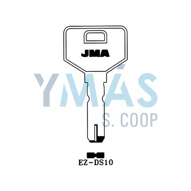 LLAVE ALTUNA SEGURIDAD EZ-DS 10 ALPACA