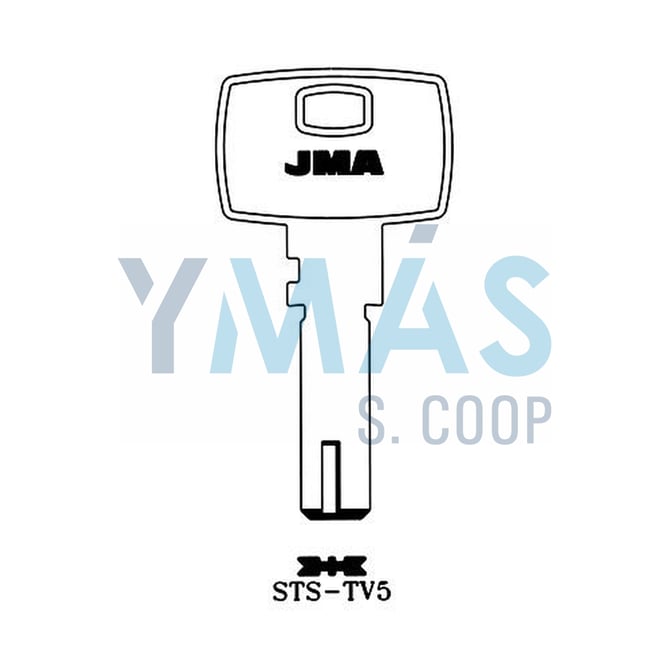 LLAVE ALTUNA SEGURIDAD STS TV-5 ALPACA