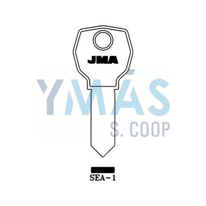 LLAVE ALTUNA SEGURIDAD SEA-1 ALPACA