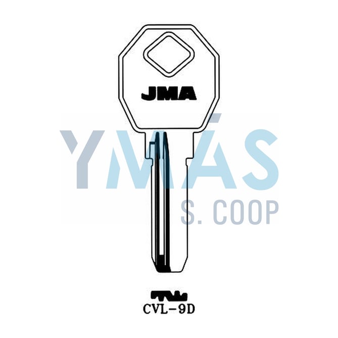 LLAVE ALTUNA SEGURIDAD CVL-9 D ALPACA