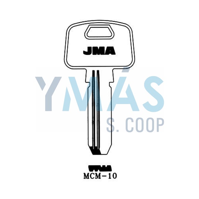 LLAVE ALTUNA SEGURIDAD MCM-10 LATON