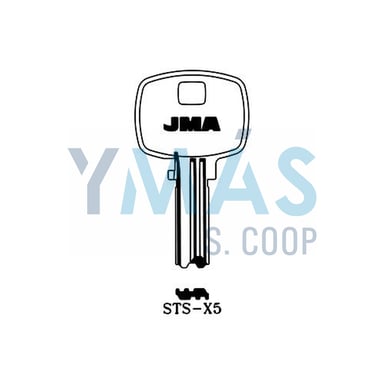 LLAVE ALTUNA SEGURIDAD STS X-5 LATON