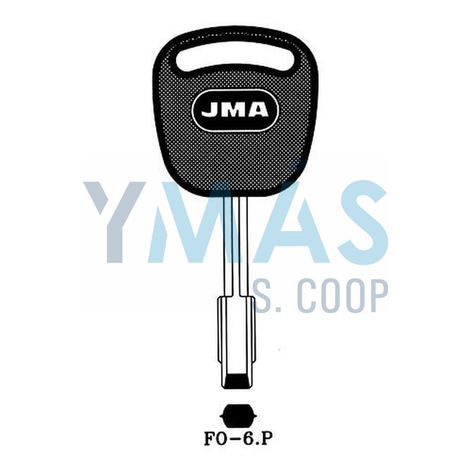 LLAVE ALTUNA SEGURIDAD COCHE FO-6P