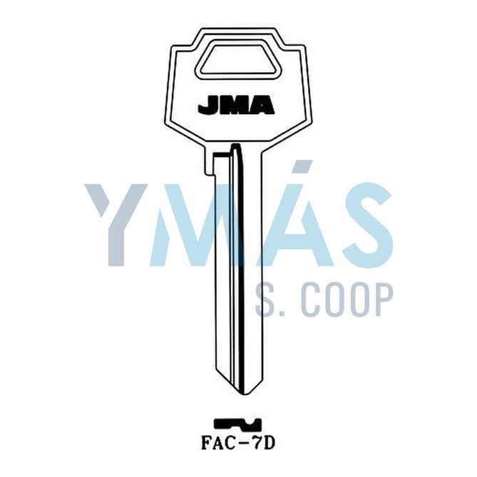 LLAVE FAC-7D
