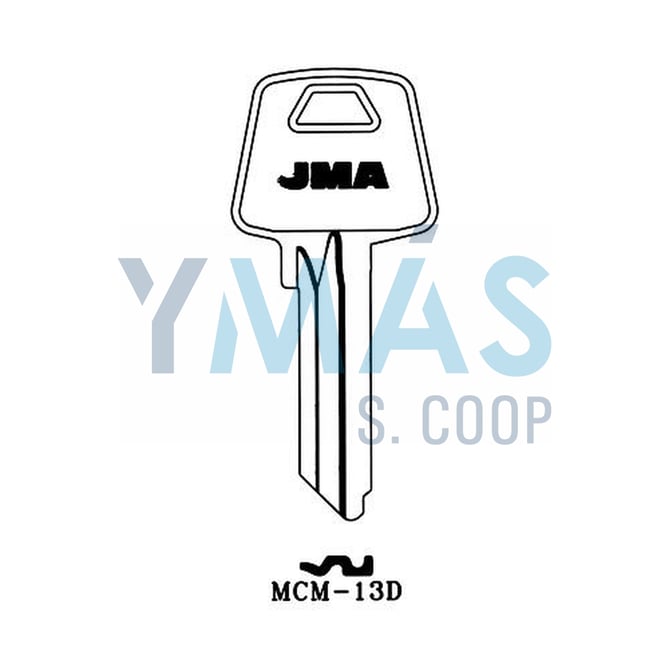 LLAVE ALTUNA MCM 13-D A