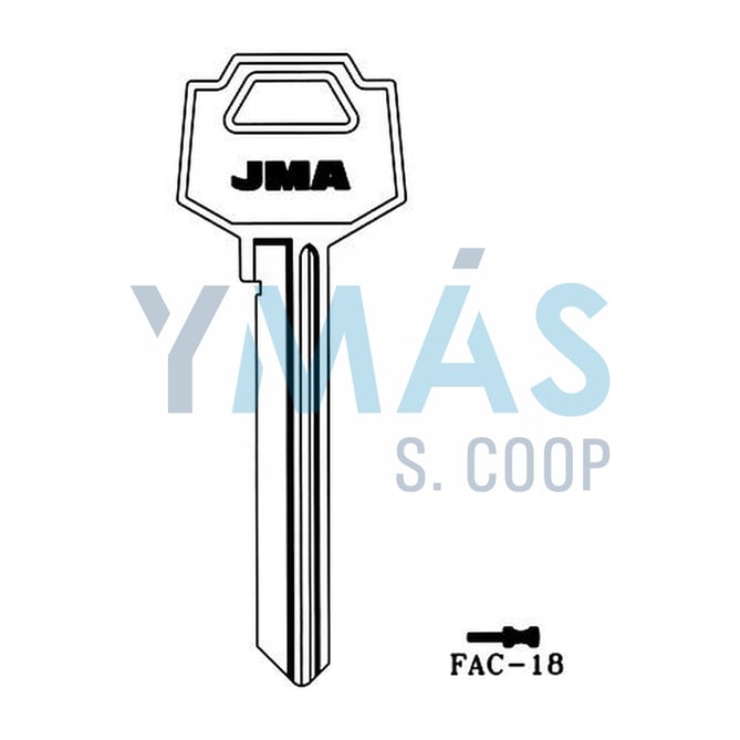 LLAVE ALTUNA FAC-18 B