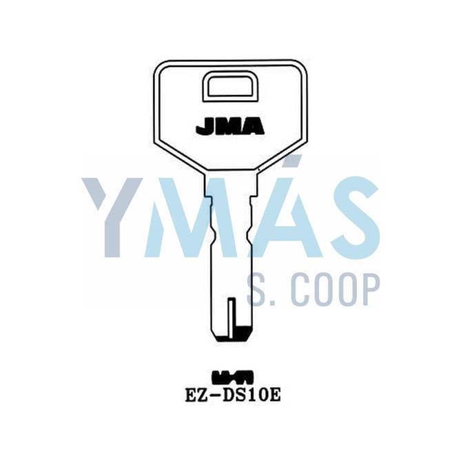 LLAVE ALTUNA SEGURIDAD EZ-DS-10E ALPACA