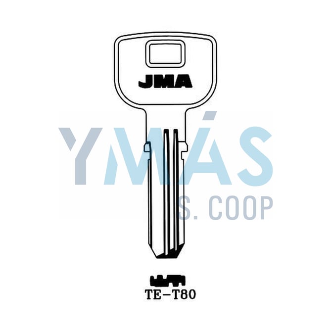 LLAVE ALTUNA SEGURIDAD TE-T80 ALPACA