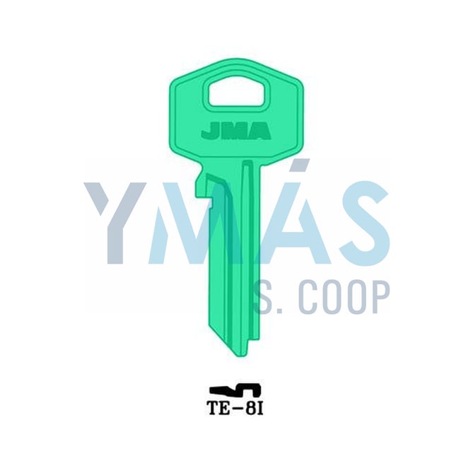 LLAVE ALUMINIO TE-8I SURTIDO