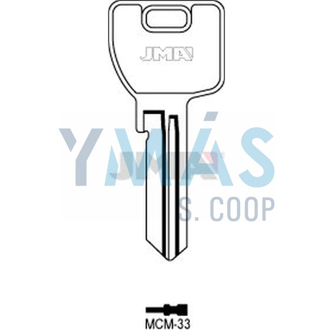LLAVE ALTUNA MCM-33 "B"
