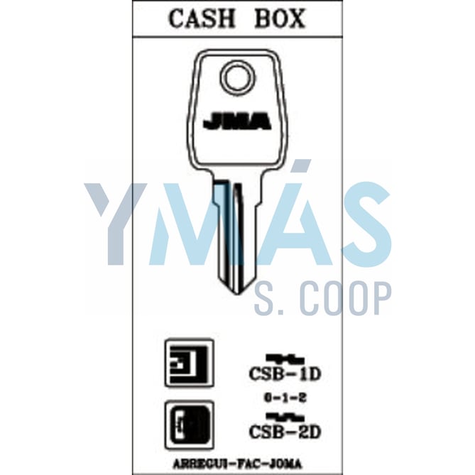 LLAVE ALTUNA CSB-1 D `C`