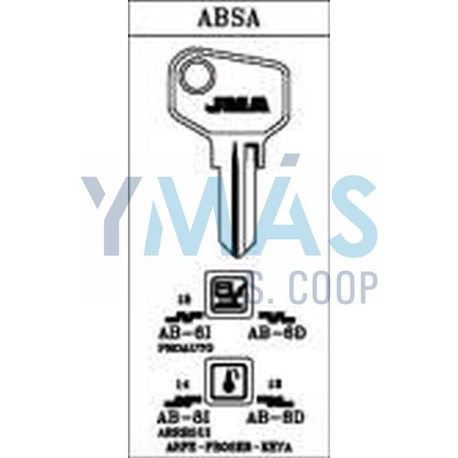 LLAVE ALTUNA AB-8D "C"