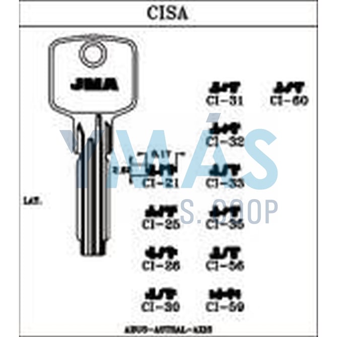 LLAVE ALTUNA CI-2I "C"