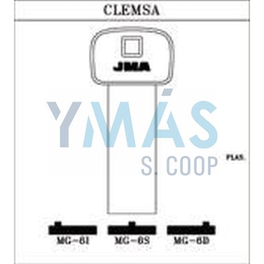 LLAVE ALTUNA MG-6S MAGNETICA PLASTICO