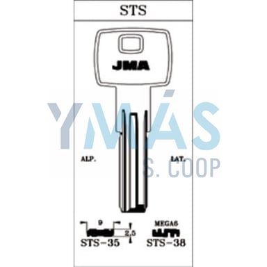LLAVE ALTUNA STS-38 C