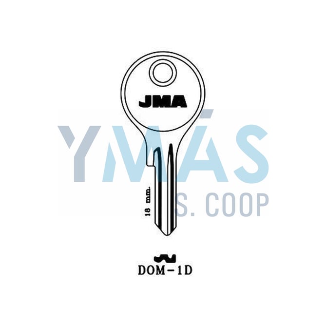 LLAVE ALTUNA DOM-1D B