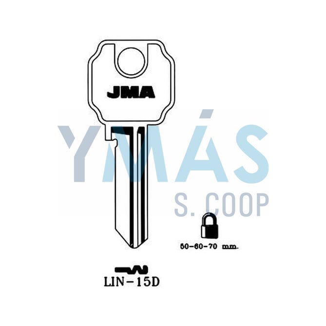 LLAVE ALTUNA LIN-15-D A