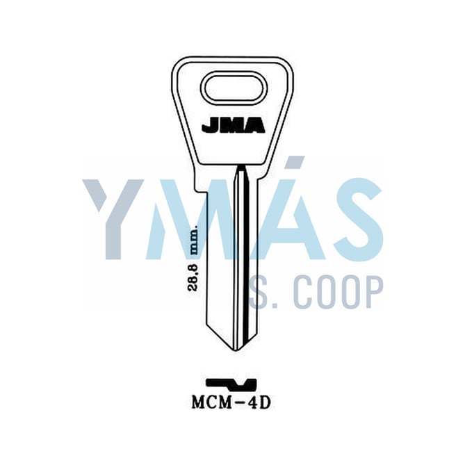 LLAVE ALTUNA MCM-4 D A