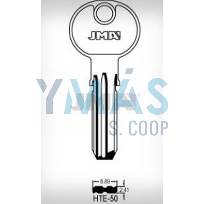 LLAVE ALTUNA SEGURIDAD HTE-50