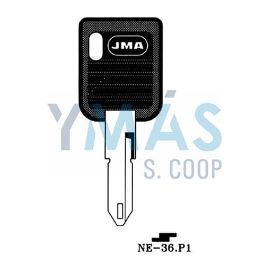 LLAVE ALTUNA NE 36 P1 ACERO CABEZA PLASTICO