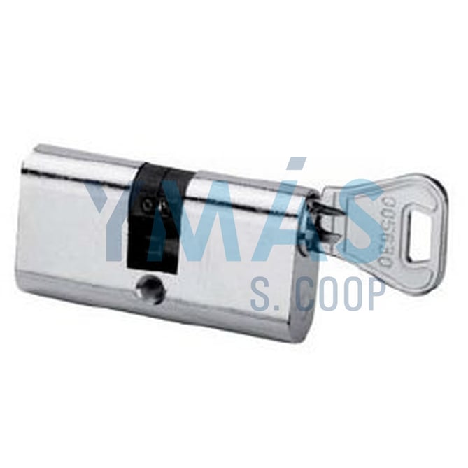 CILINDRO OVALADO 22X22MM NIQUEL