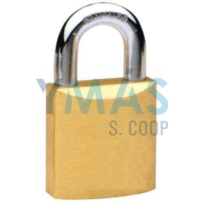 CANDADO LATON ARCO NORMAL 25MM STD