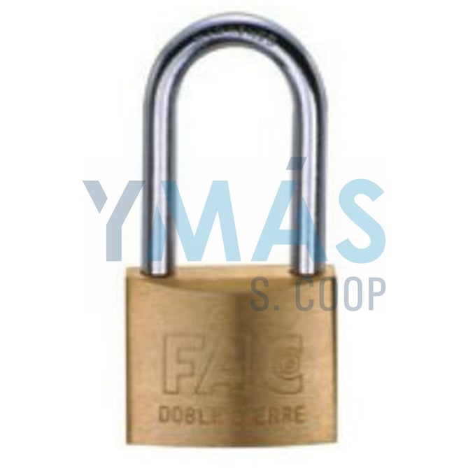CANDADO LATON ARCO LARGO 30MM LLAVES IGUALES