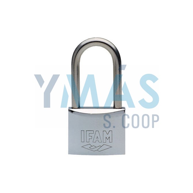 CANDADO IFAM INOX ARCO LARGO BLISTER 50MM