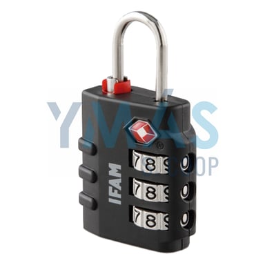 CANDADO COMBINACION 35MM TRYPLOCK ADUANAS TSA