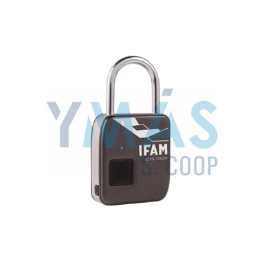 CANDADO A.NORMAL 25MM APERTURA C/HUELLA DACTILAR