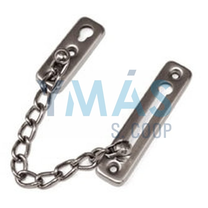 CADENA SEGURIDAD 1 200X3,5MM CROMO MATE