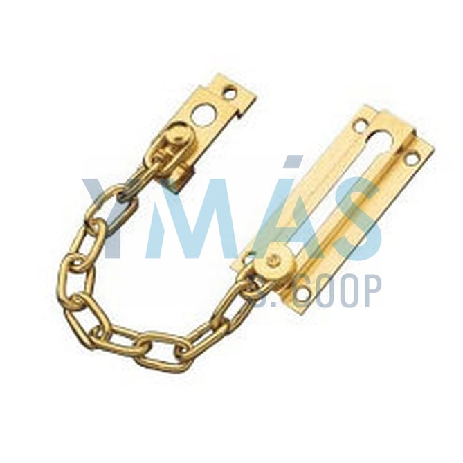 CADENA SEGURIDAD 1 200X3,5MM LATON PULIDO