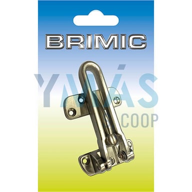 RETENEDOR PUERTA 108X63MM LATONADO BLISTER