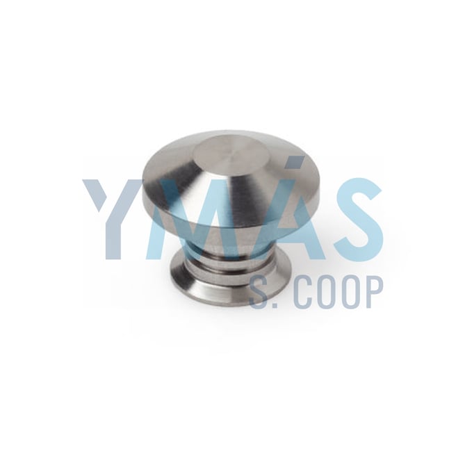 POMO REDONDO SEMI OVAL 29MM INOX